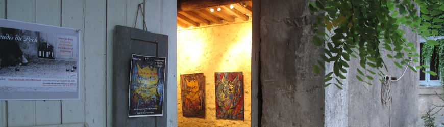 Exhibition at Le Pech d'André